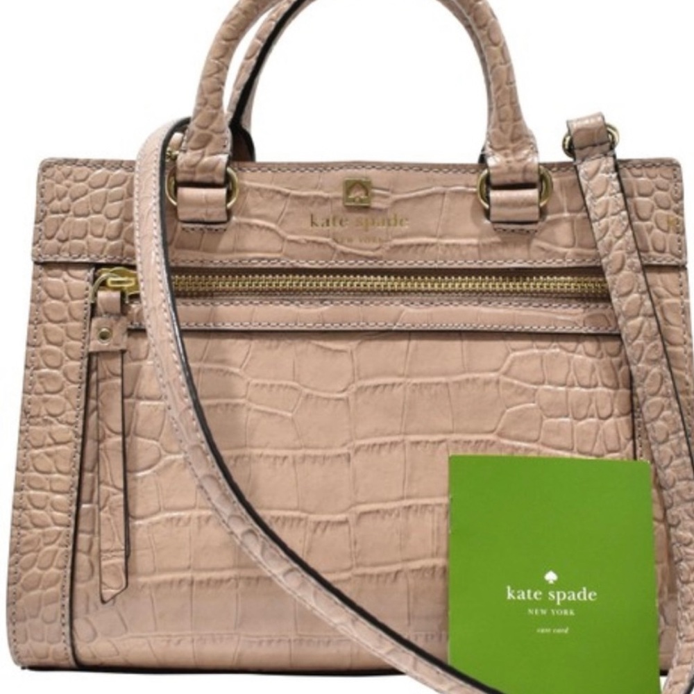 Kate spade nude/blush tote. Zero visible wear. No stains